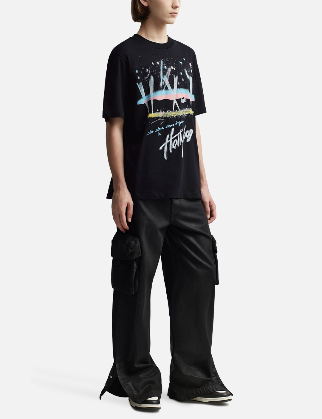 AMIRI HOLLYWOOD LIGHTS T-SHIRT | hbx | REVERSIBLE