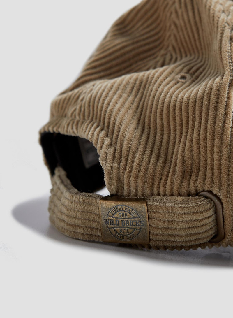 Wild Bricks Corduroy Kennel Club Cap Beige 4