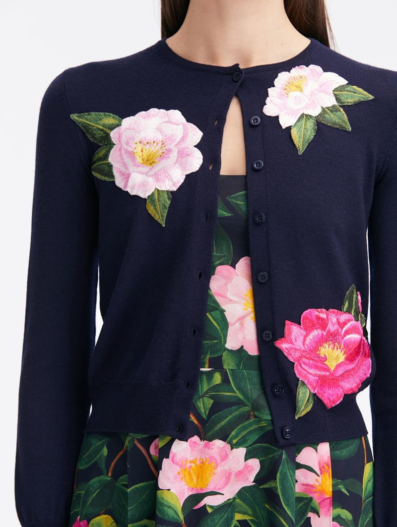 CAMELLIA THREADWORK CARDIGAN 5