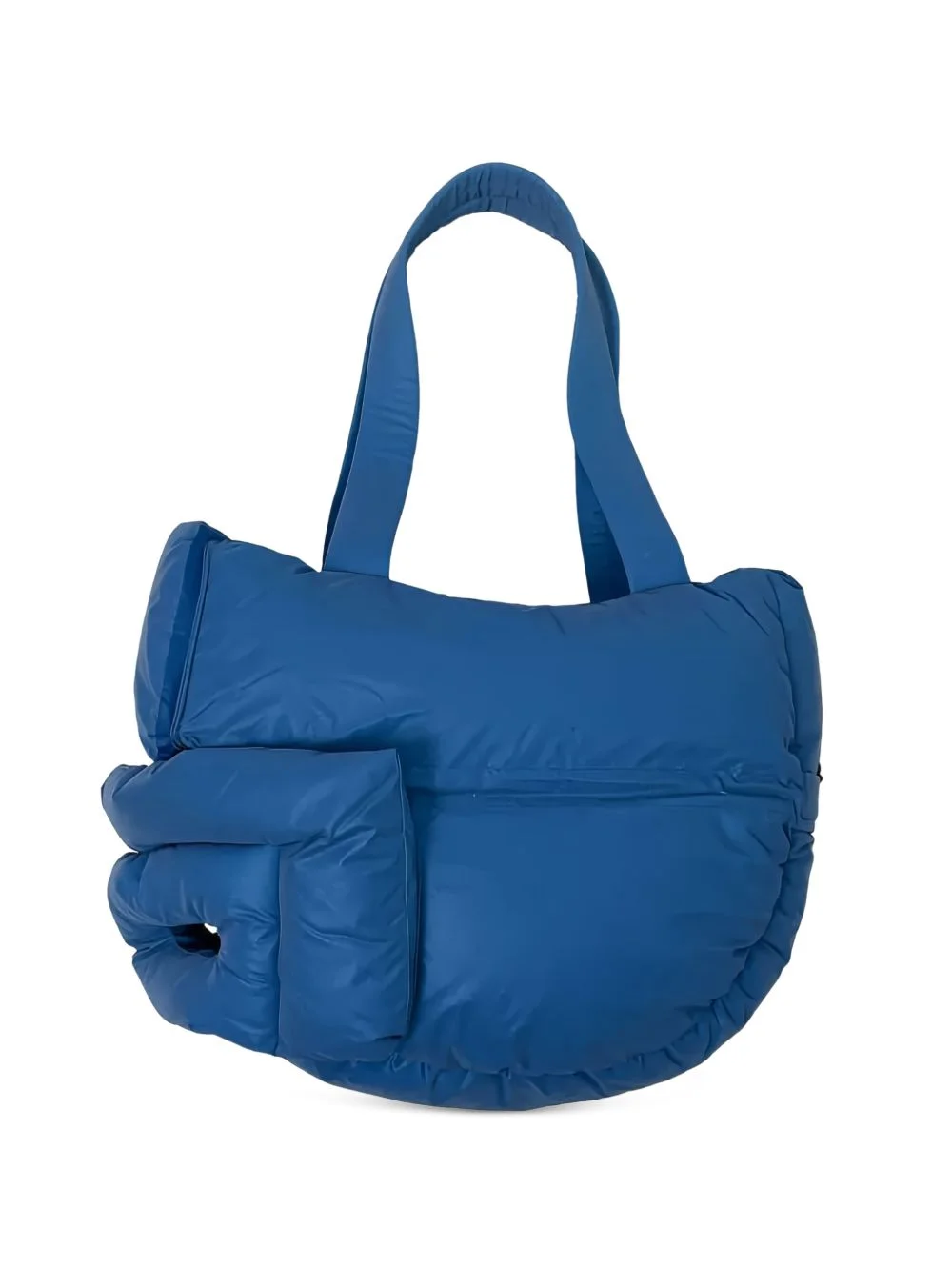 quilted padded tote bag - 1