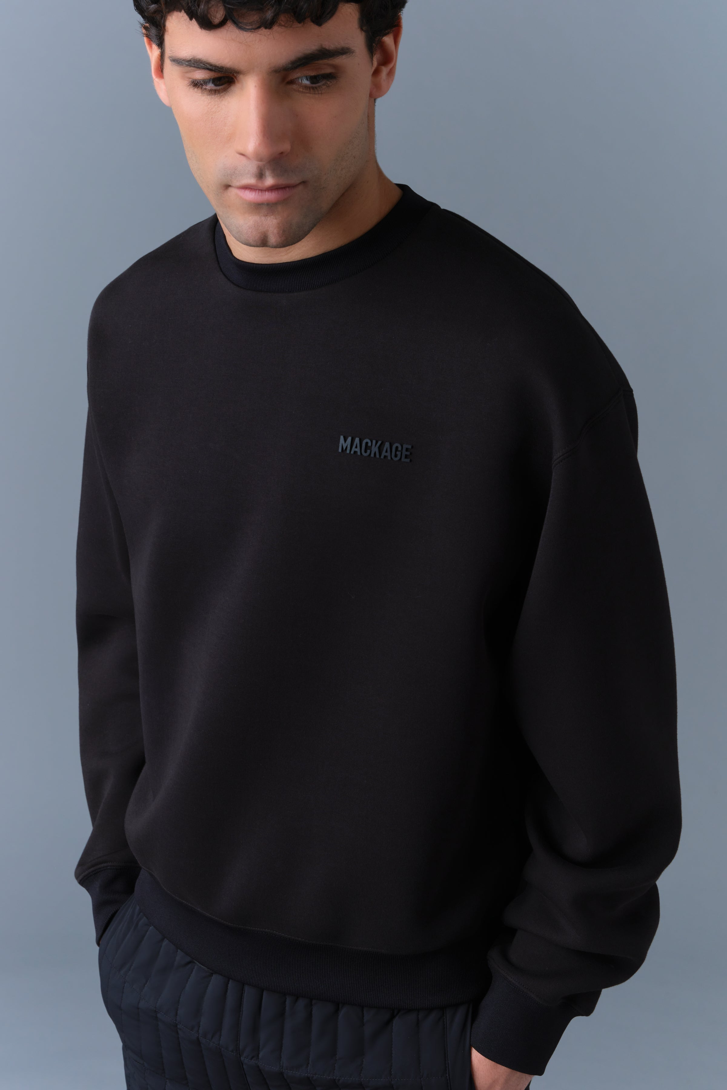 JULIAN Double-Face Jersey Sweatshirt - 5