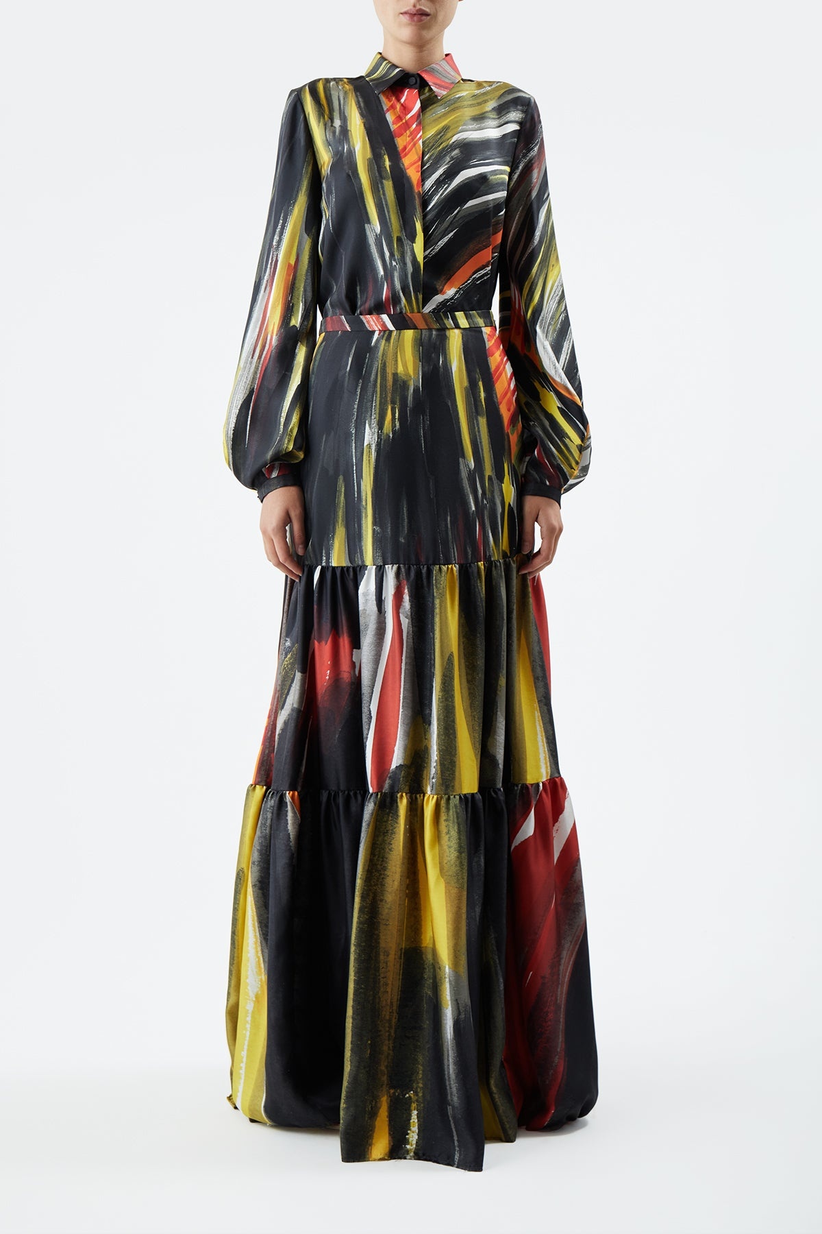 Morse Skirt in Multi Silk - 2