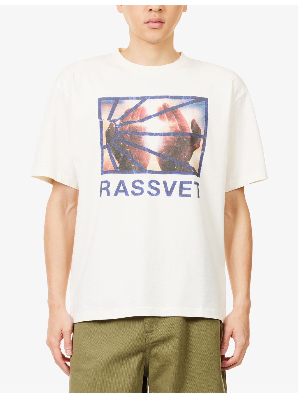 Logo Graphic Print Cotton T-Shirt - 3