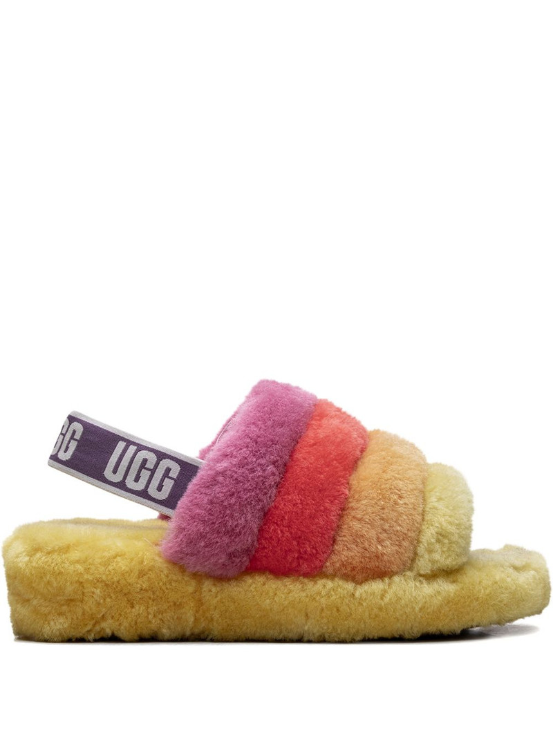 rainbow strap shoes 1