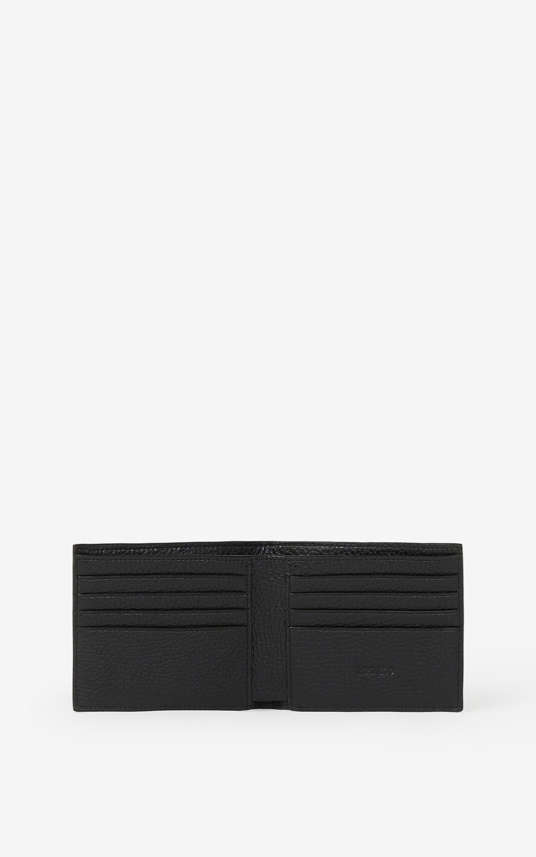 KENZO Imprint small grained leather wallet - 3