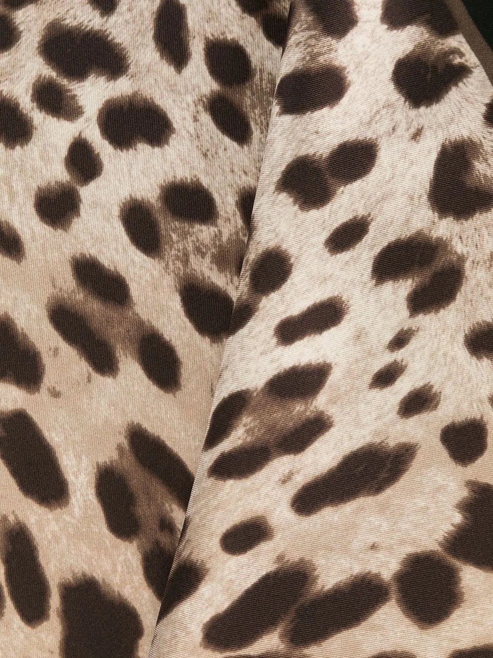 leopard print scarf - 4