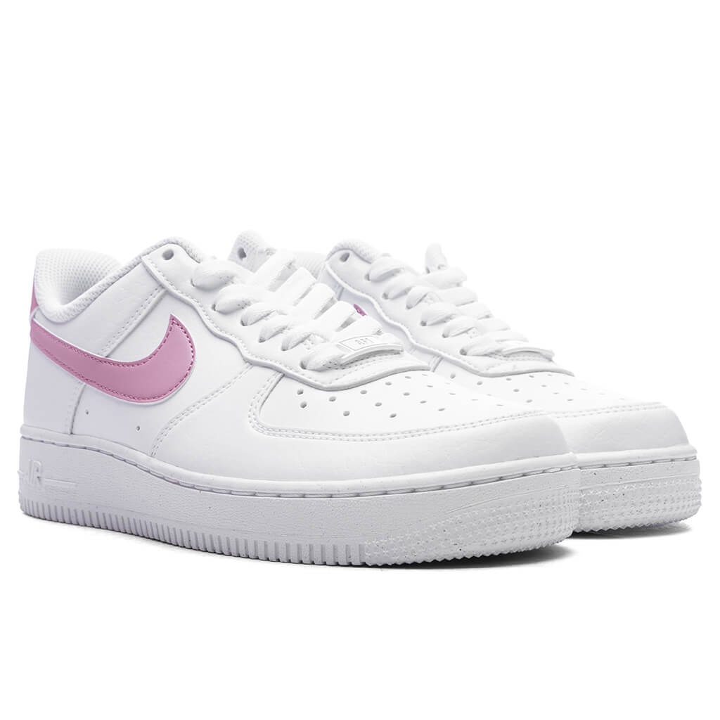 WOMEN'S AIR FORCE 1 '07 NEXT NATURE - WHITE/ELEMENTAL PINK - 2
