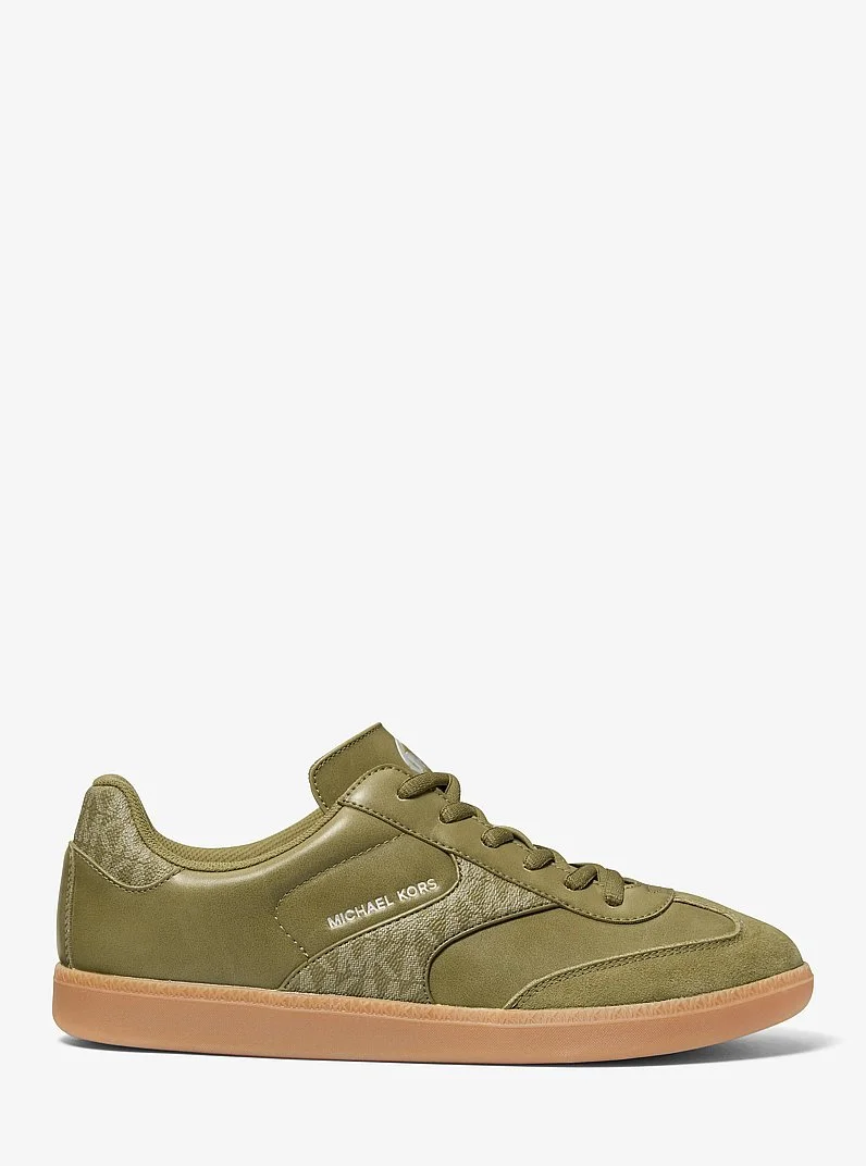 Benny Mixed-Media Sneaker - 1