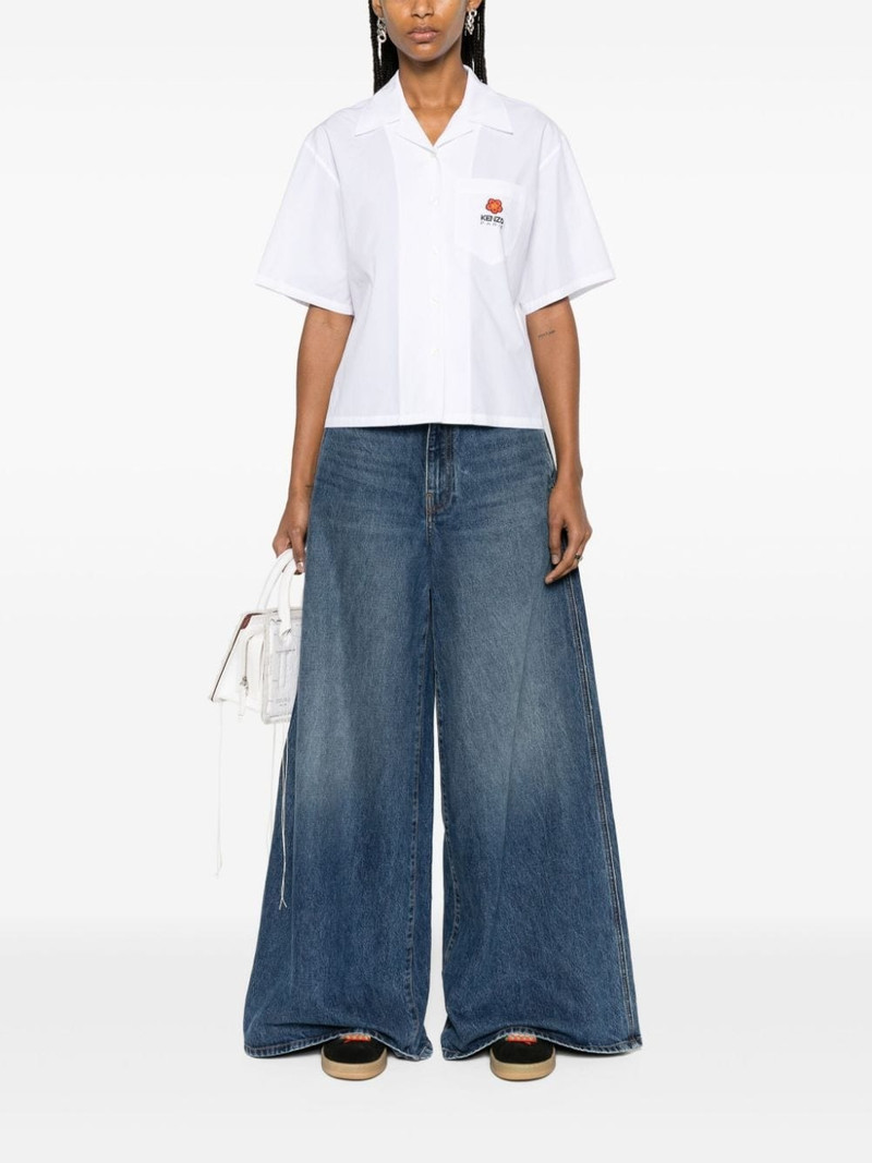KENZO Boke Flower cropped shirt outlook