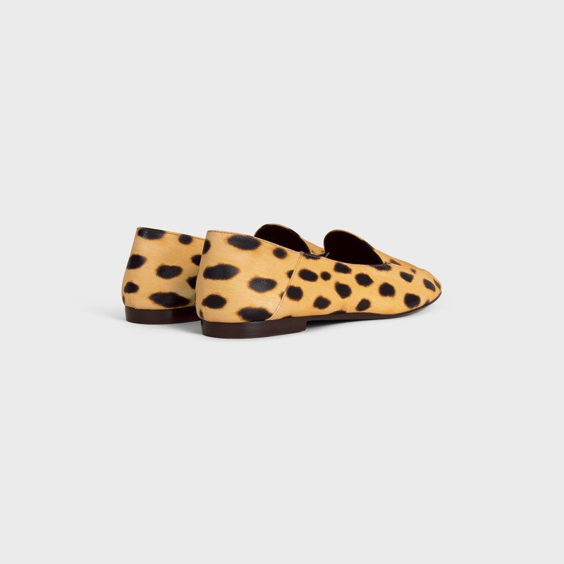 CELINE AURA - SLIP-ON LOAFER IN LEOPARD PRINTED LAMBSKIN outlook
