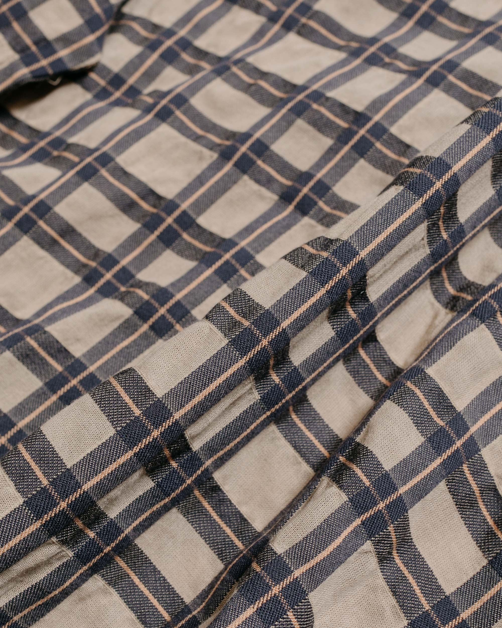 Stüssy Sonoma Plaid LS Shirt Tan - 2