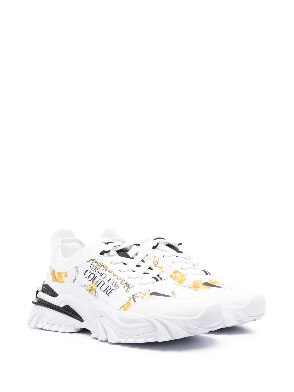 Baroccoflage-print low-top sneakers - 2
