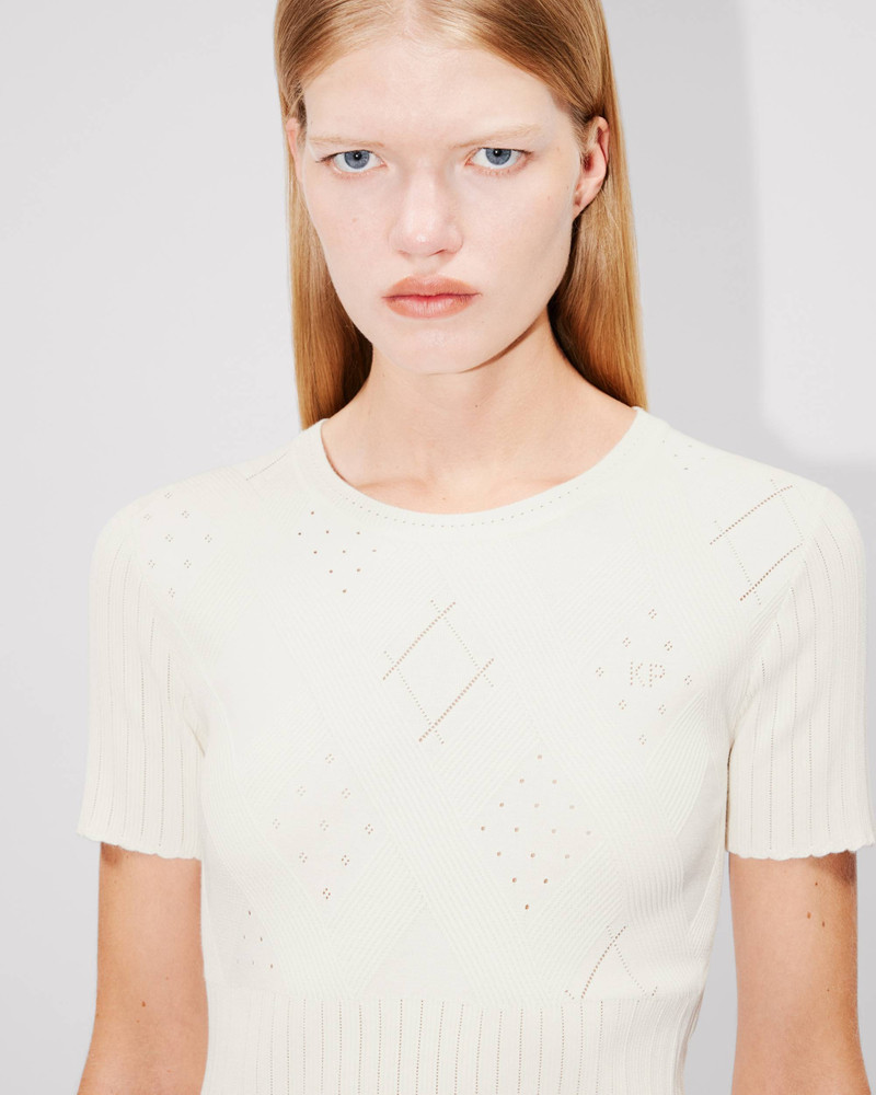 Top in viscose stretch lace 6