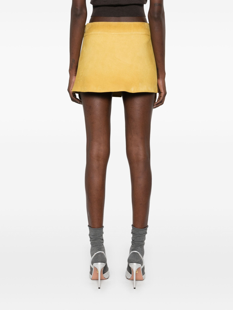 Prada Suede Miniskirt outlook