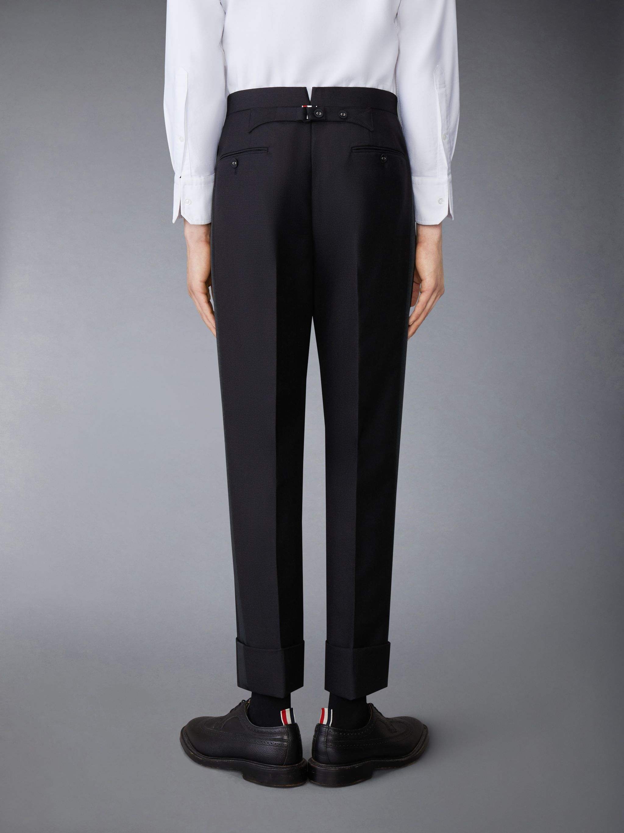 BLACK 2PLY MOHAIR CLASSIC TUXEDO - 7