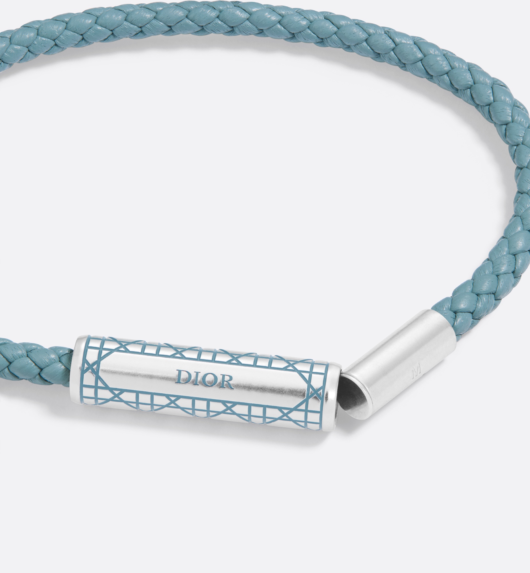 Cannage Braided Leather Bracelet - 3
