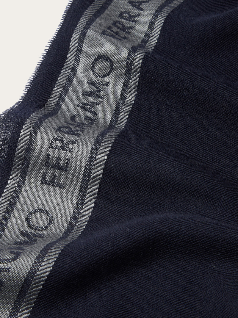 FERRAGAMO Color block scarf outlook