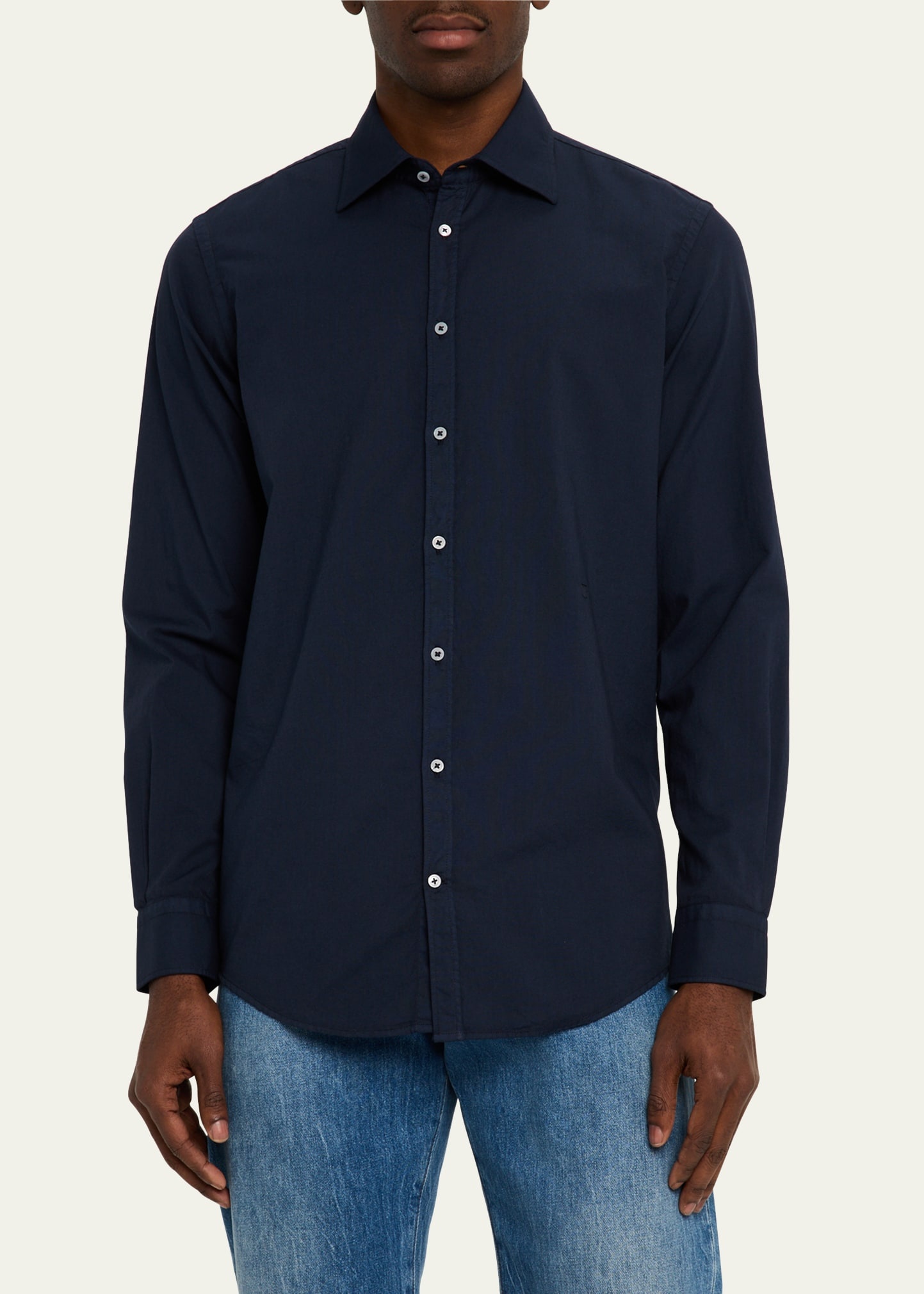 Men's Genova Oxford Cotton Sport Shirt - 4
