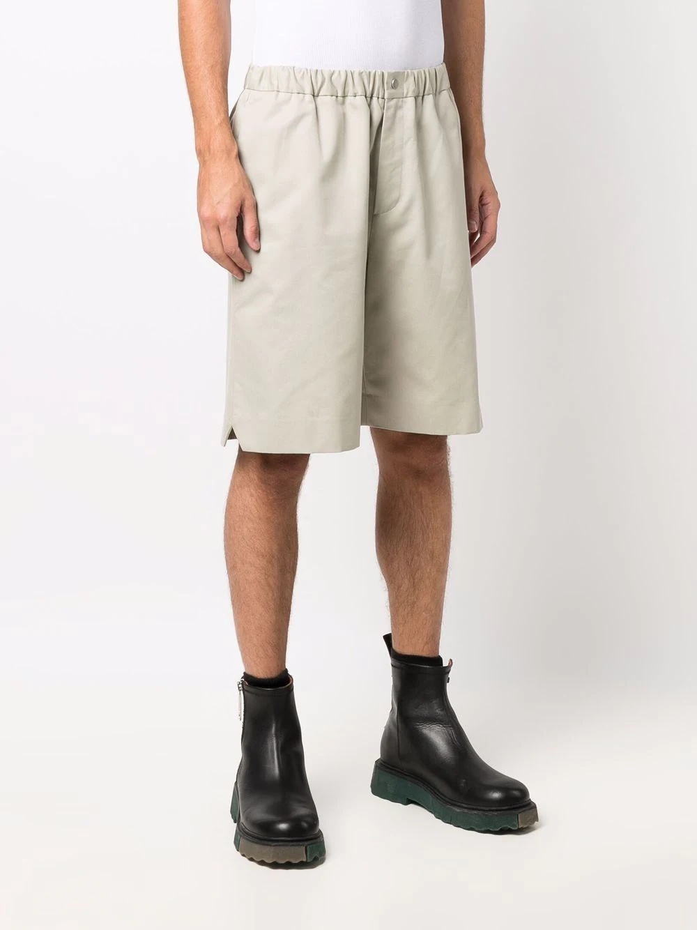 elasticated Bermuda shorts - 3