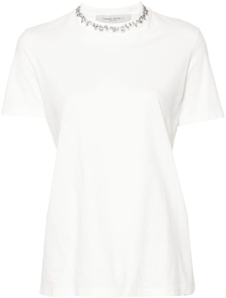 Embroidered cotton t-shirt - 1