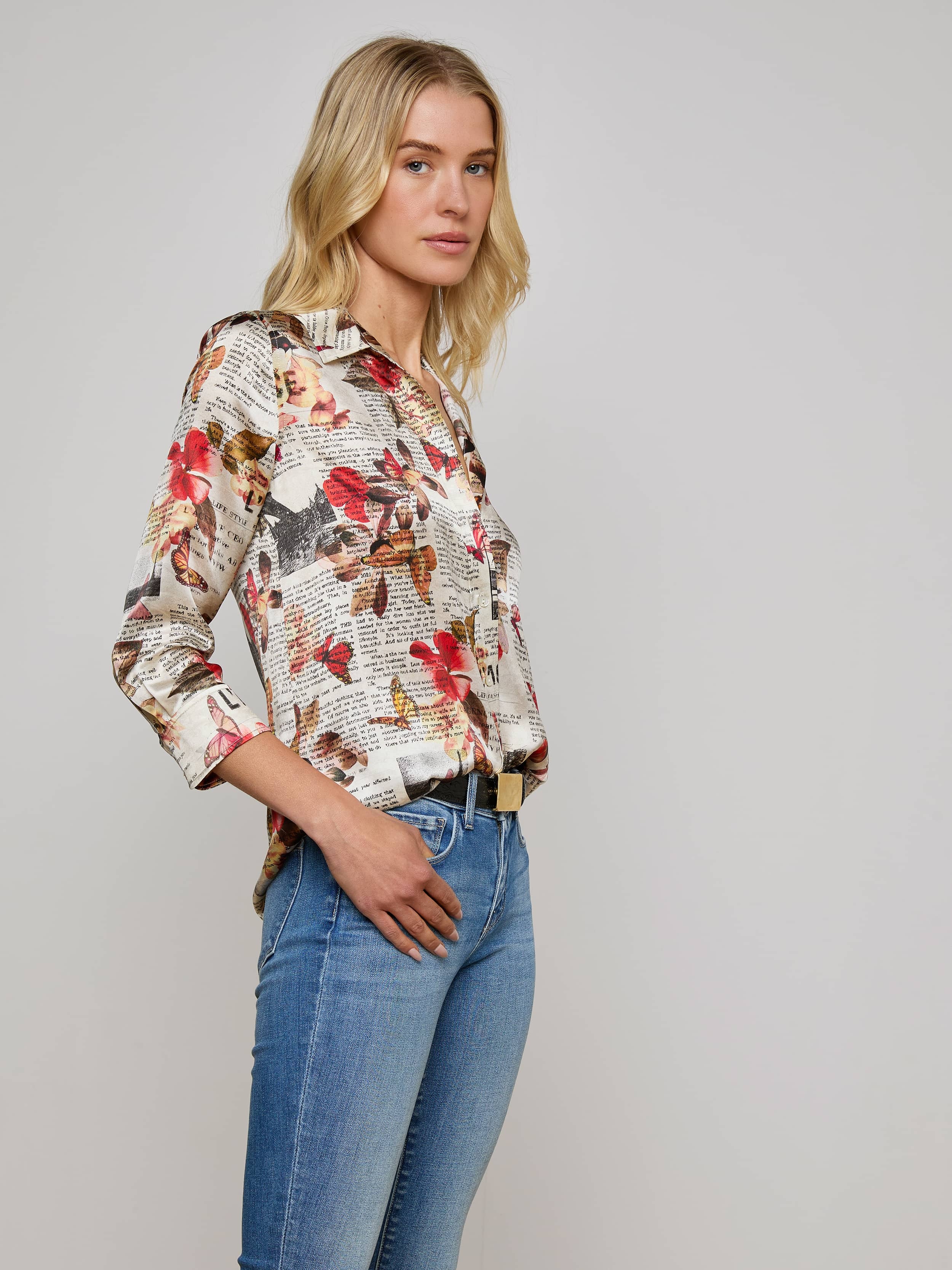 Dani Silk Blouse - 4