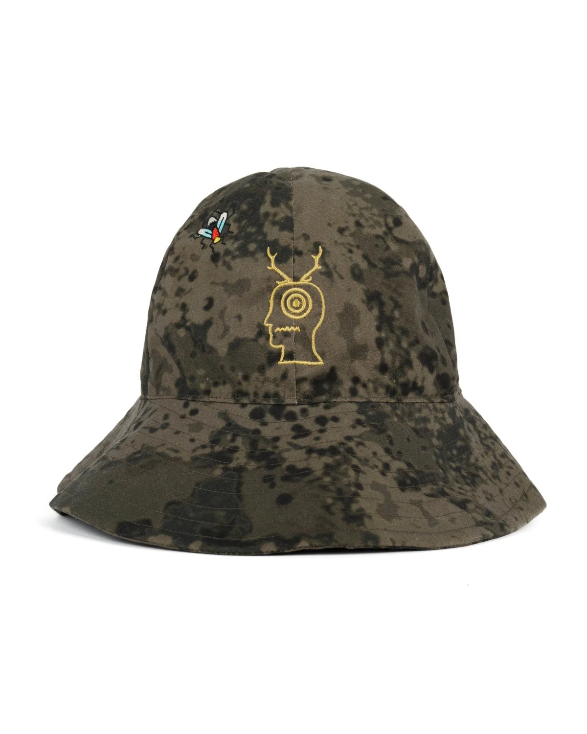 Brain Dead x South2 West8 Fishing Bucket Hat - Grey - 1