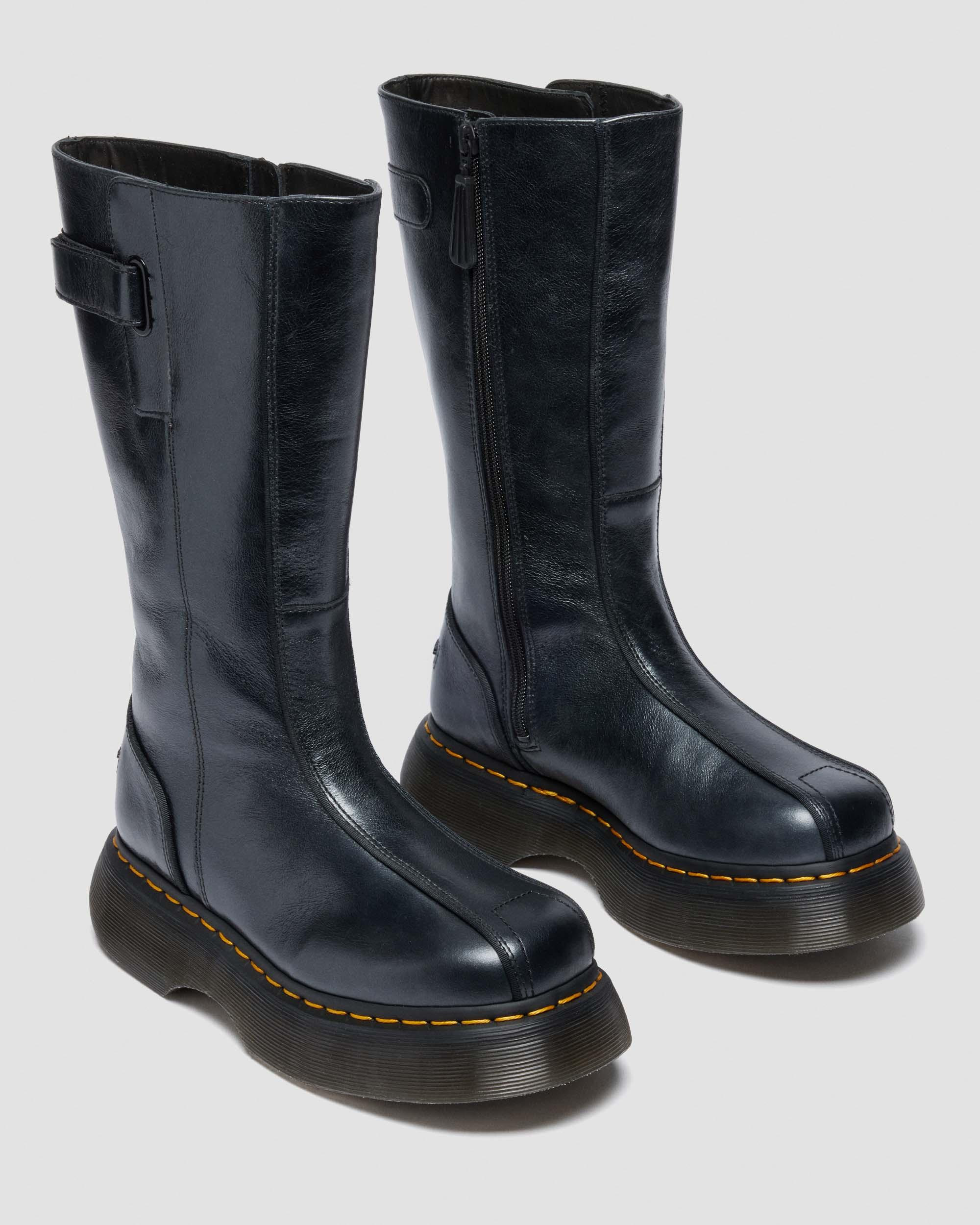 BUZZ HI Tall Eclipse Leather Boots - 4