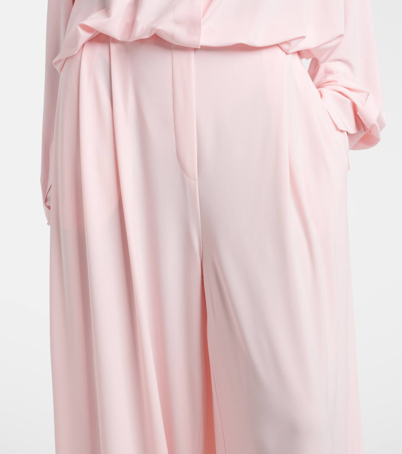 High-rise wide-leg pants 4