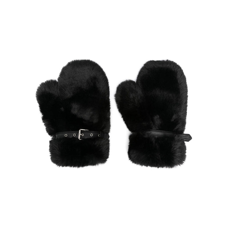 Acne Studios Black Gloves Women 1