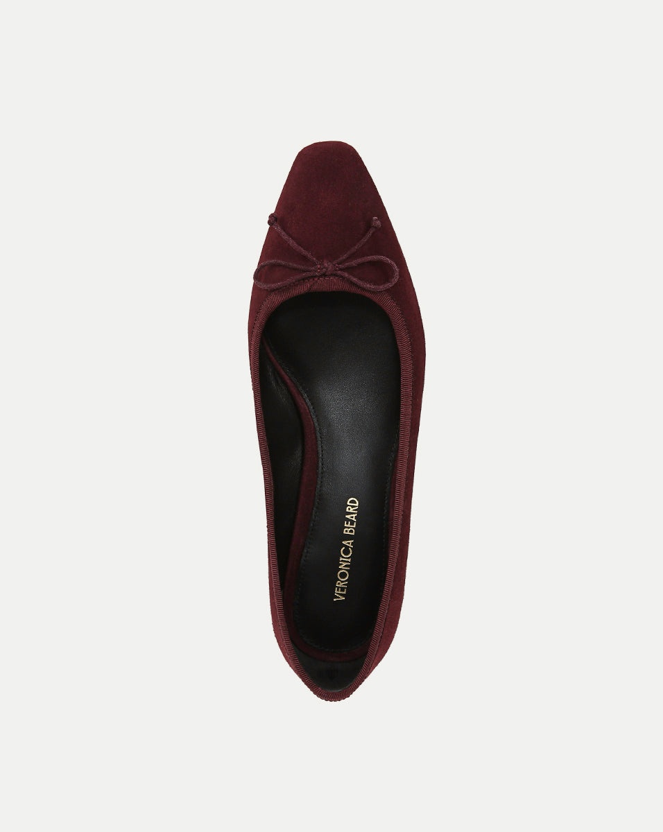 CECILE SUEDE BALLET PUMP - 3