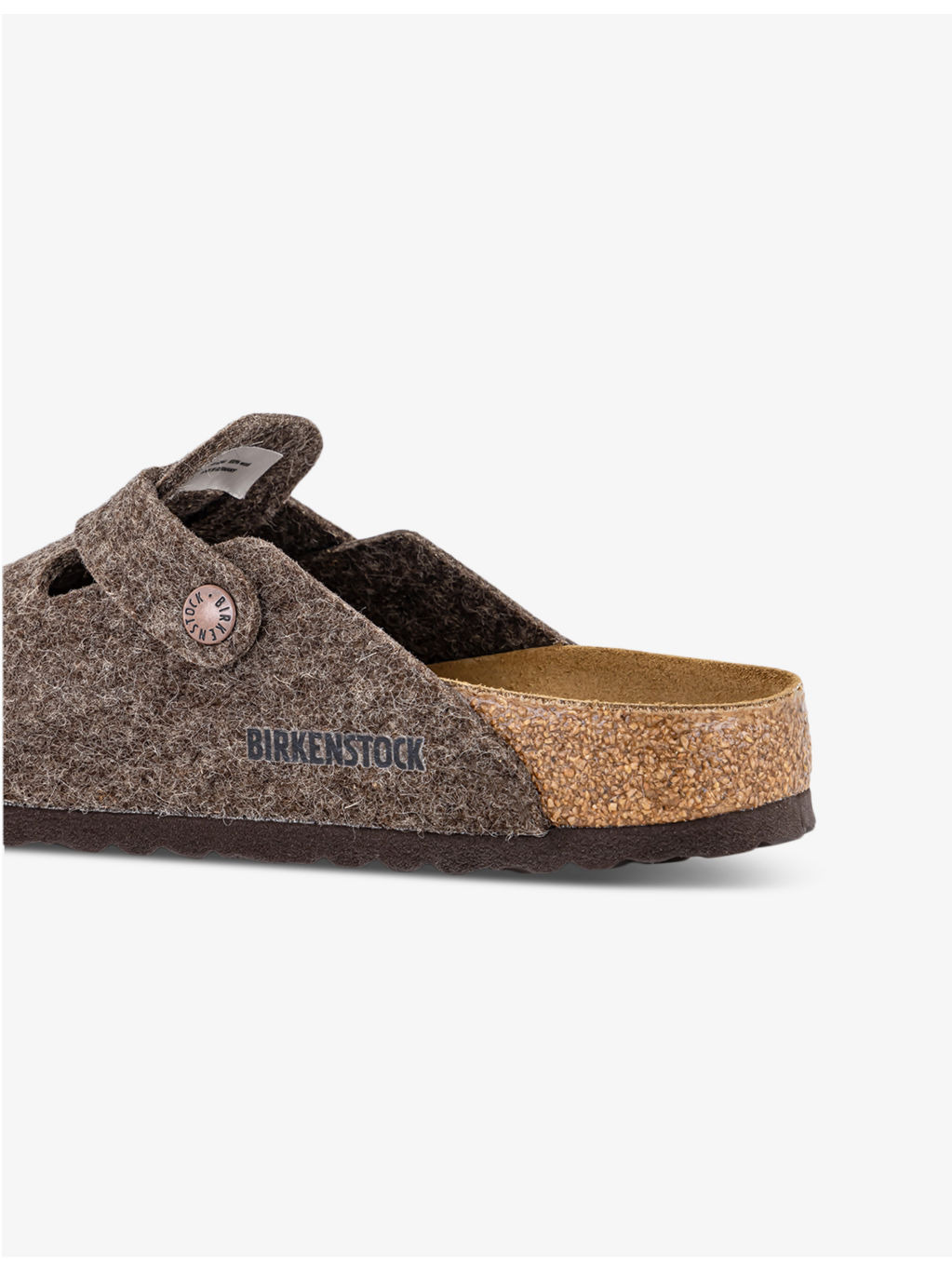 Boston buckle-fastened wool clogs - 5