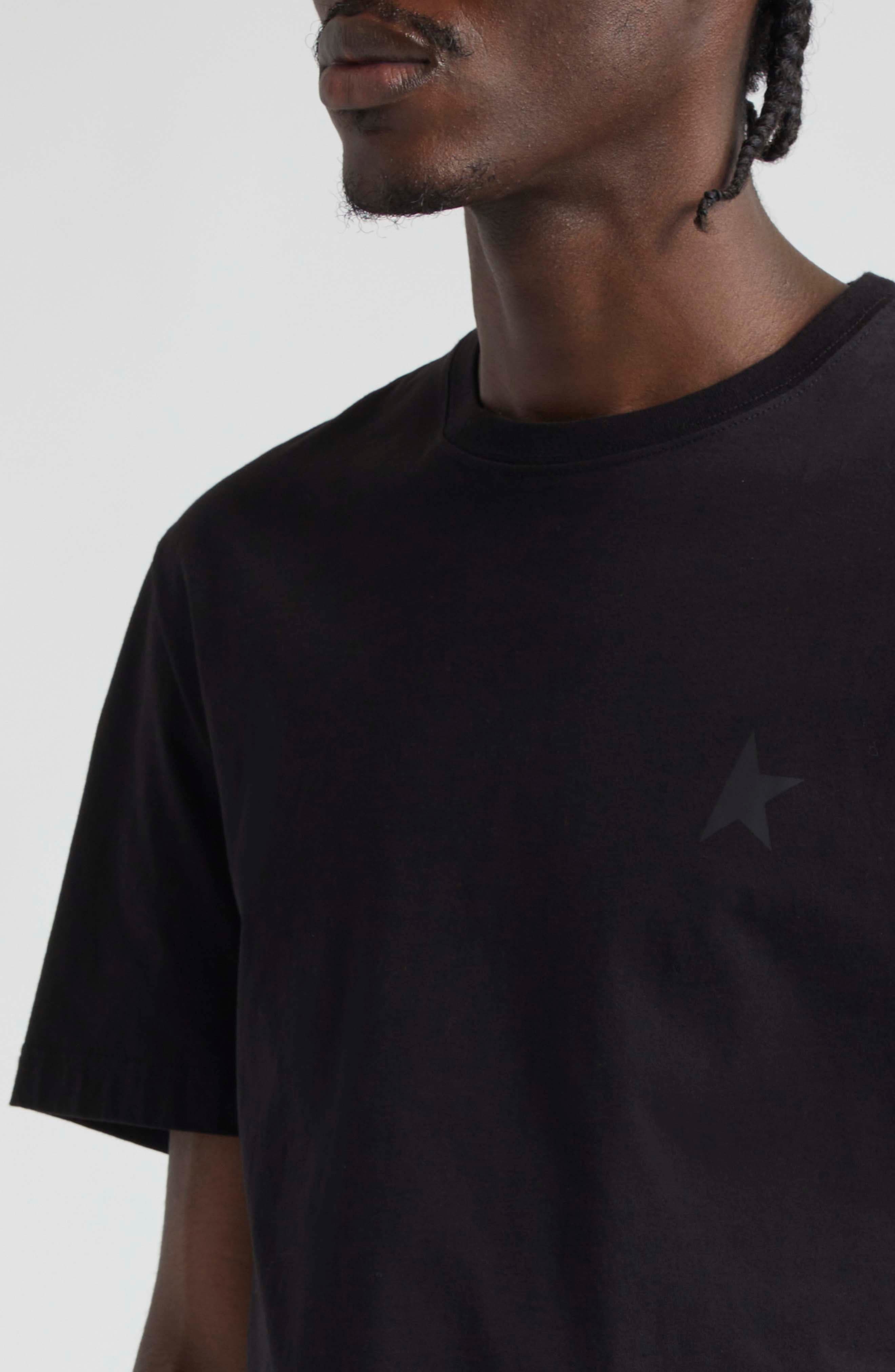Black Star Collection Cotton Graphic T-Shirt - 5