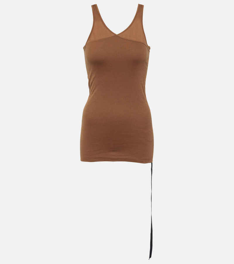DRKSHDW Double Ziggy cotton tank top - 1