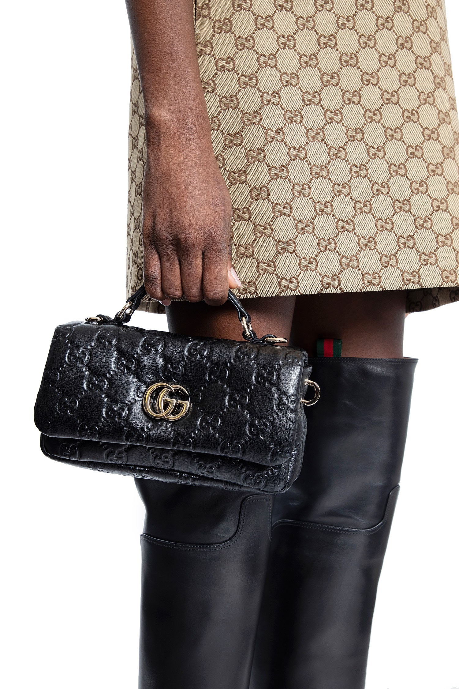 VIP【関税送料無料】希少 GUCCI GG MILANO LEATHER HANDBAG Gucci - Small GG Milano handbag red - The Corner