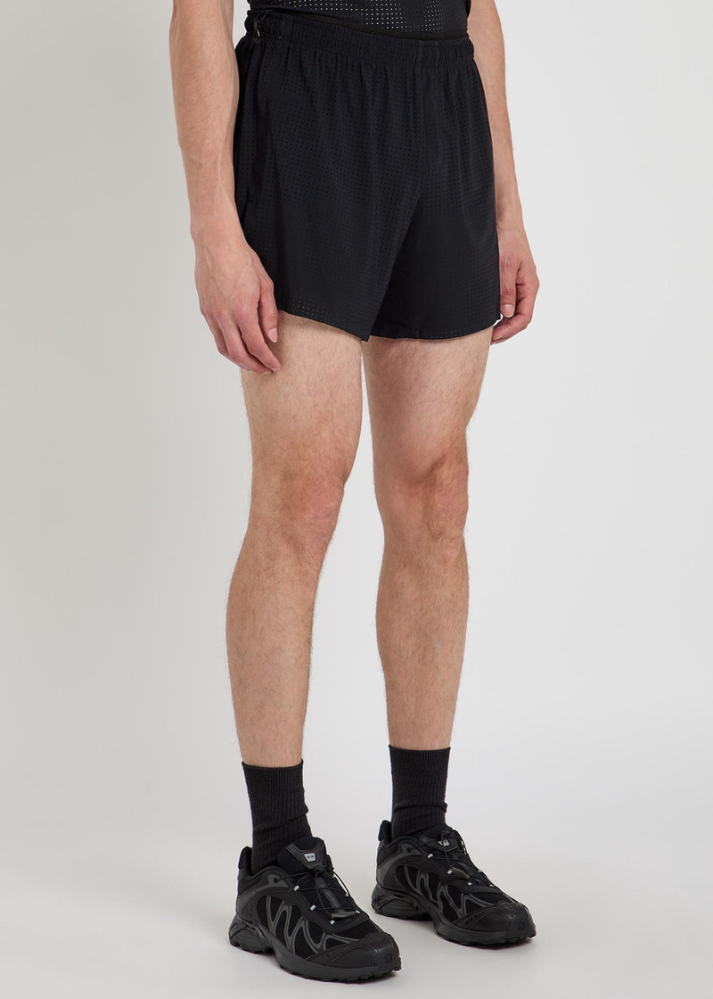 SATISFY Satisfy Space-o 5 Perforated Stretch-jersey Shorts outlook