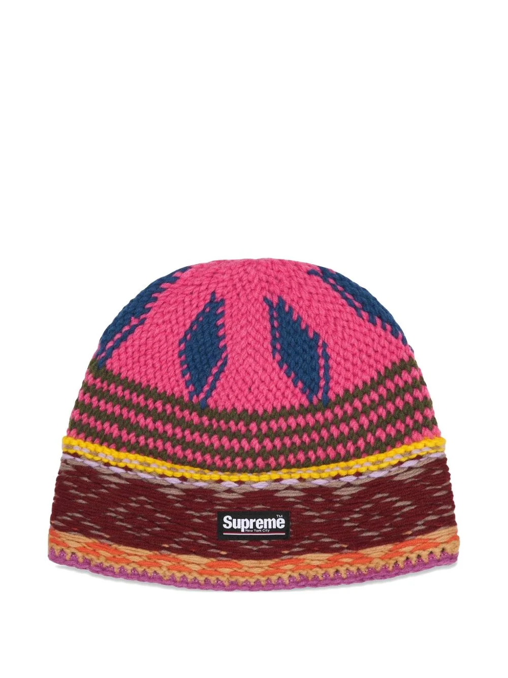 logo-patch beanies hat - 1