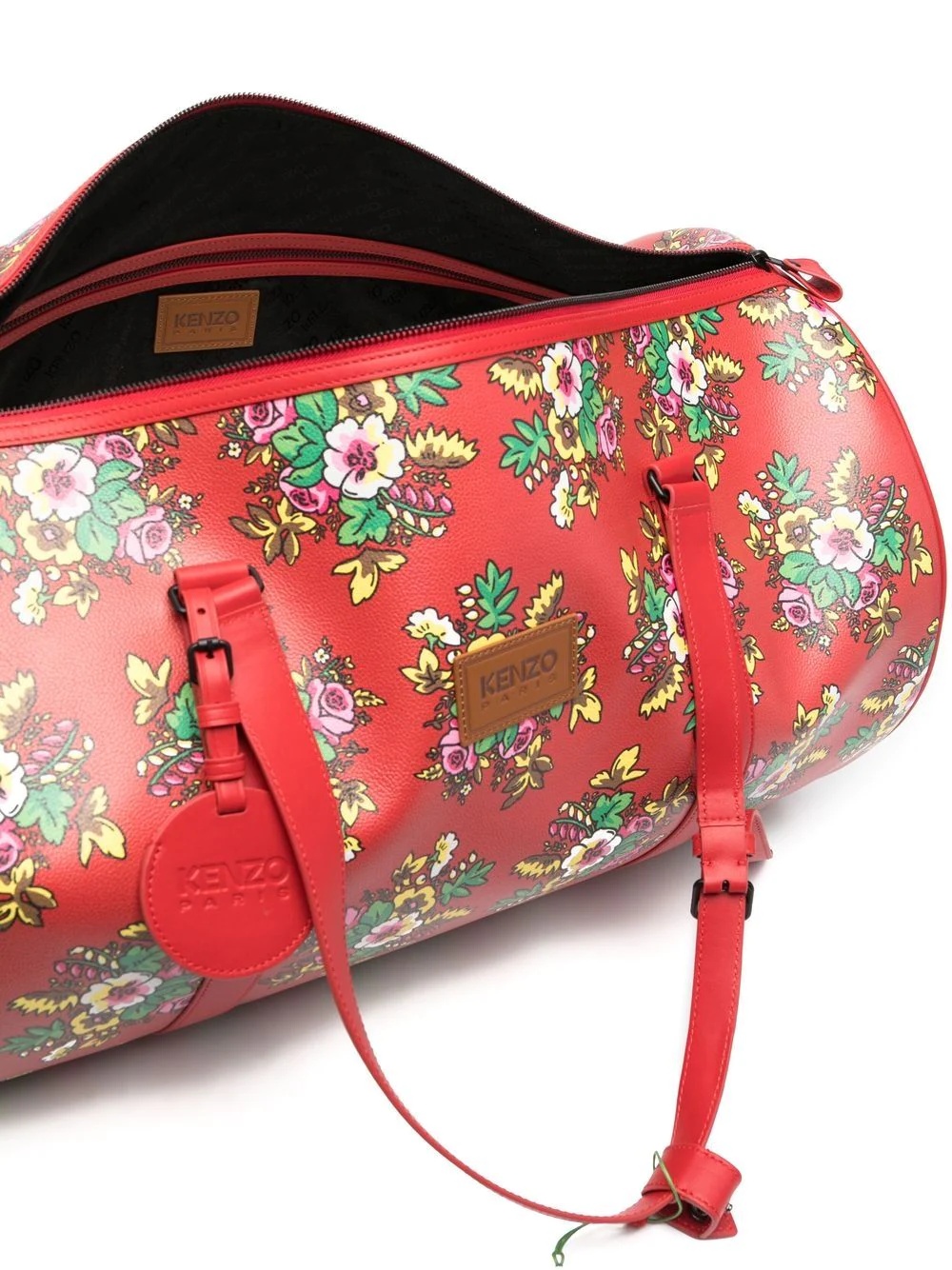 large Courier floral-print duffle bag - 5