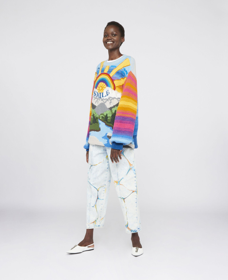 Stella McCartney Kind Intarsia Sweater outlook