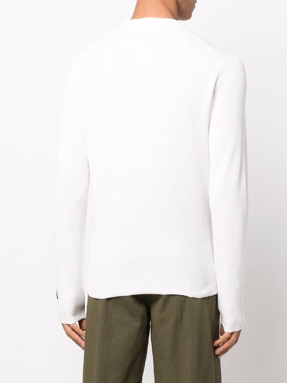 crew-neck long-sleeve sweatshirt - 4