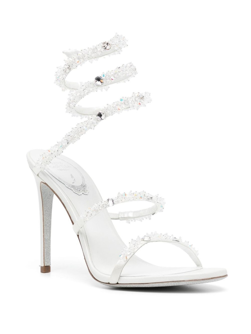 RENE CAOVILLA 105mm Cinderella sandals outlook