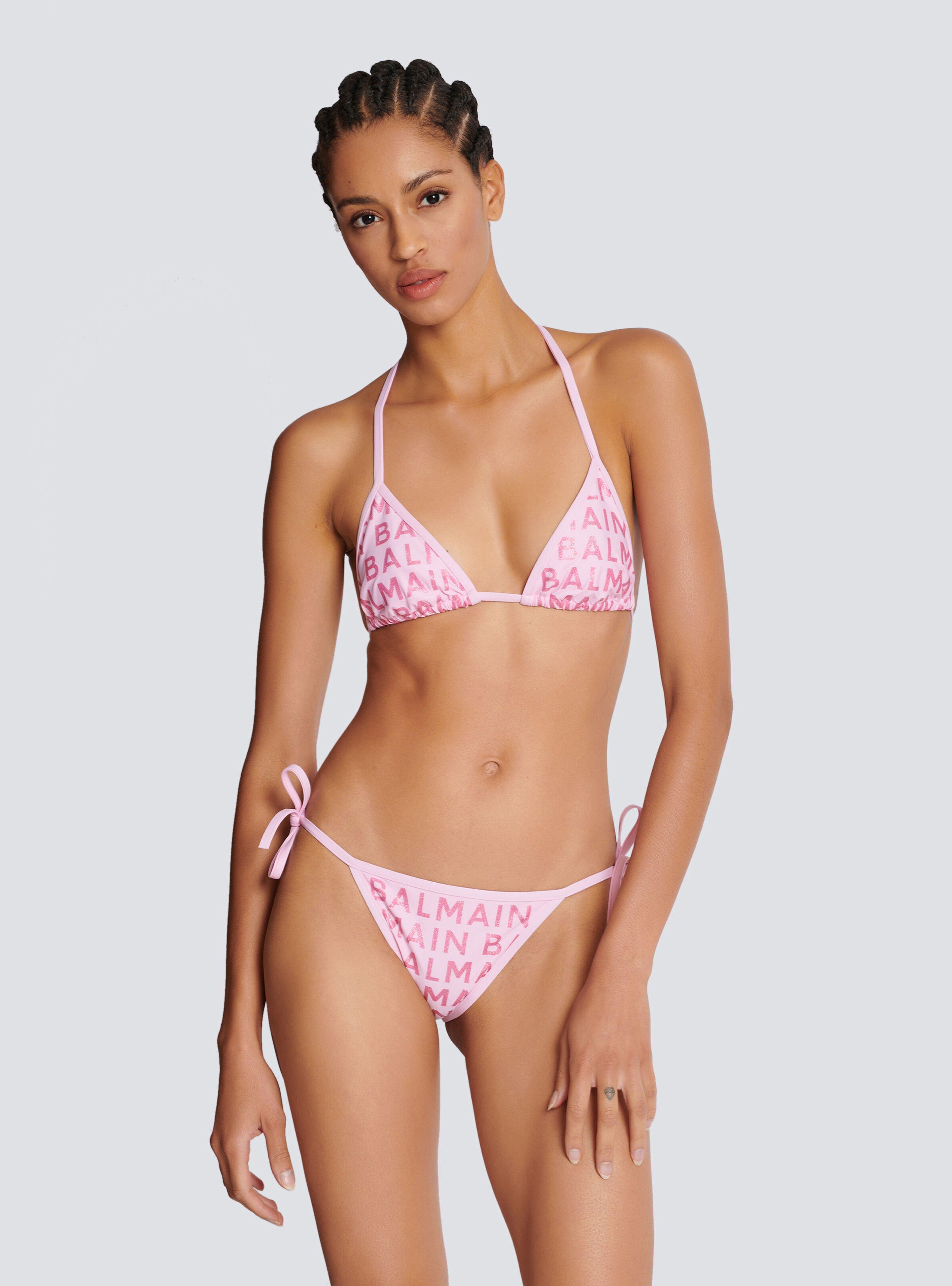 Balmain Balmain triangle bikini | REVERSIBLE
