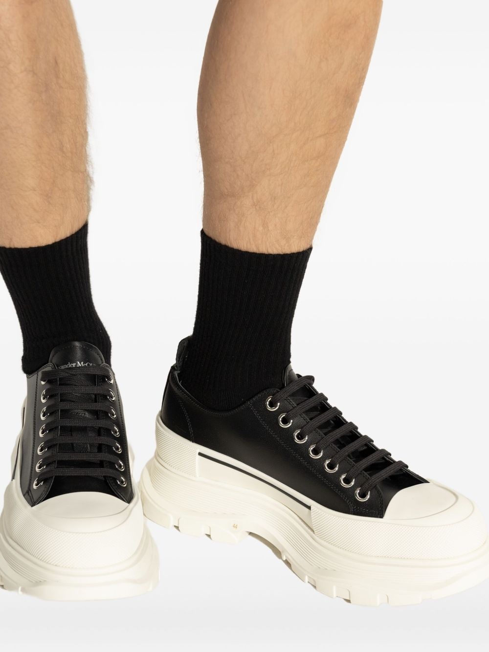 lace-up sneakers - 5
