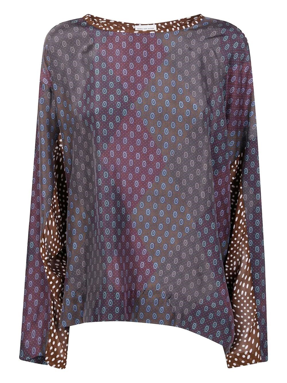 Introducing the "CAIAS SHIRT" by Dries Van Noten, a statement piece in the realm of contemporary fas - 1