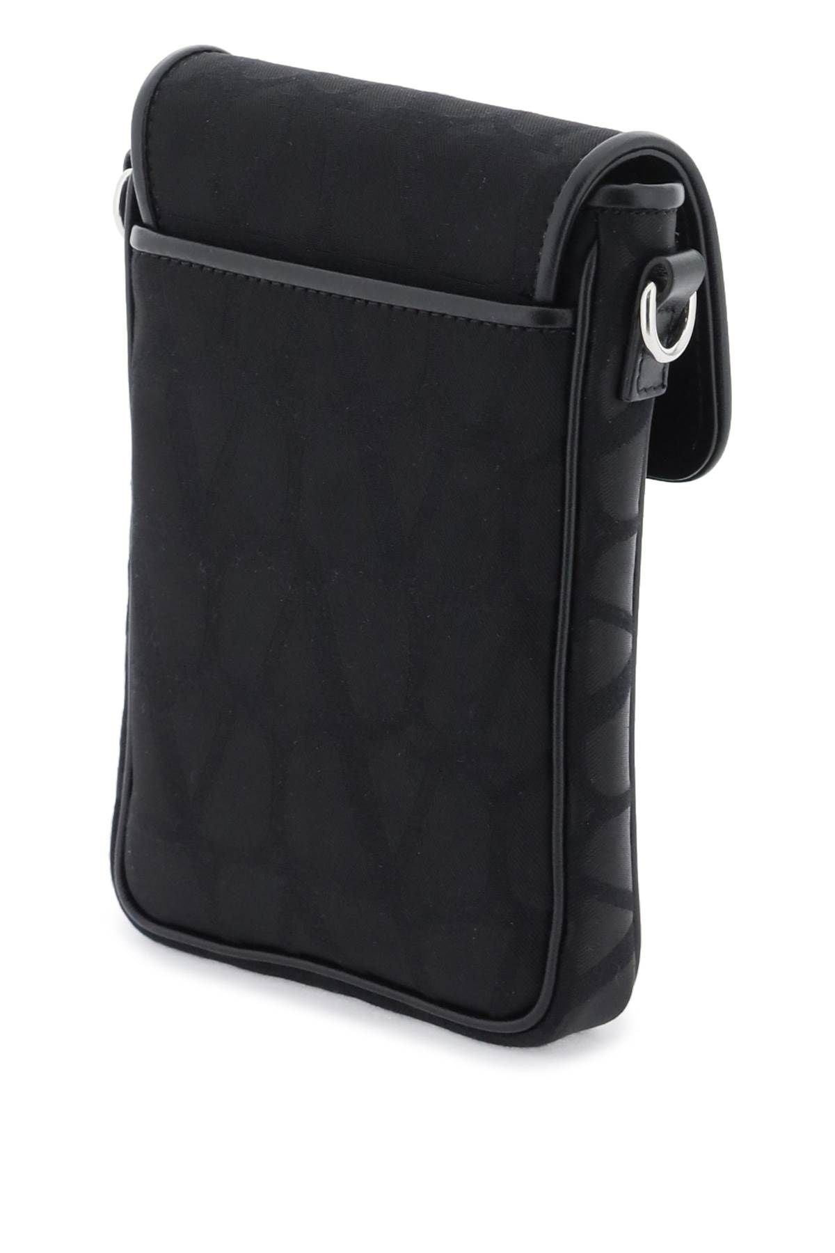 BLACK ICONOGRAPHE MINI CROSSBODY BAG - 2