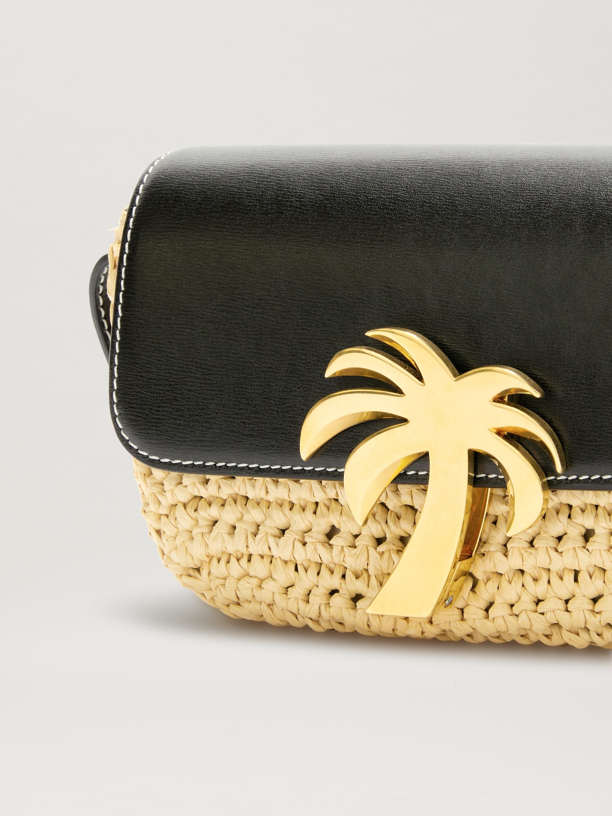 Woven Palm Bridge Bag - 6