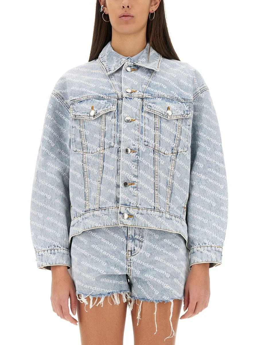 T BY ALEXANDER WANG DENIM JACKET - 1