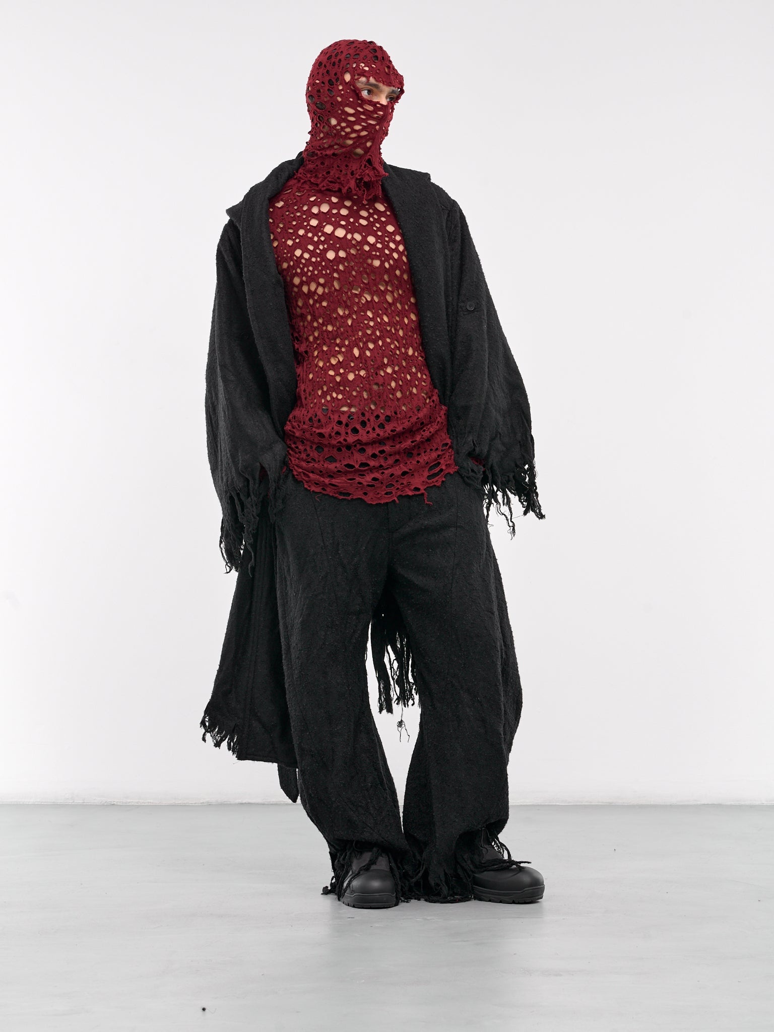 Julius Distressed Robe | hlorenzo | REVERSIBLE