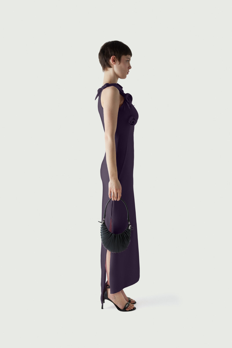 Asymmetric Flower Gown 3