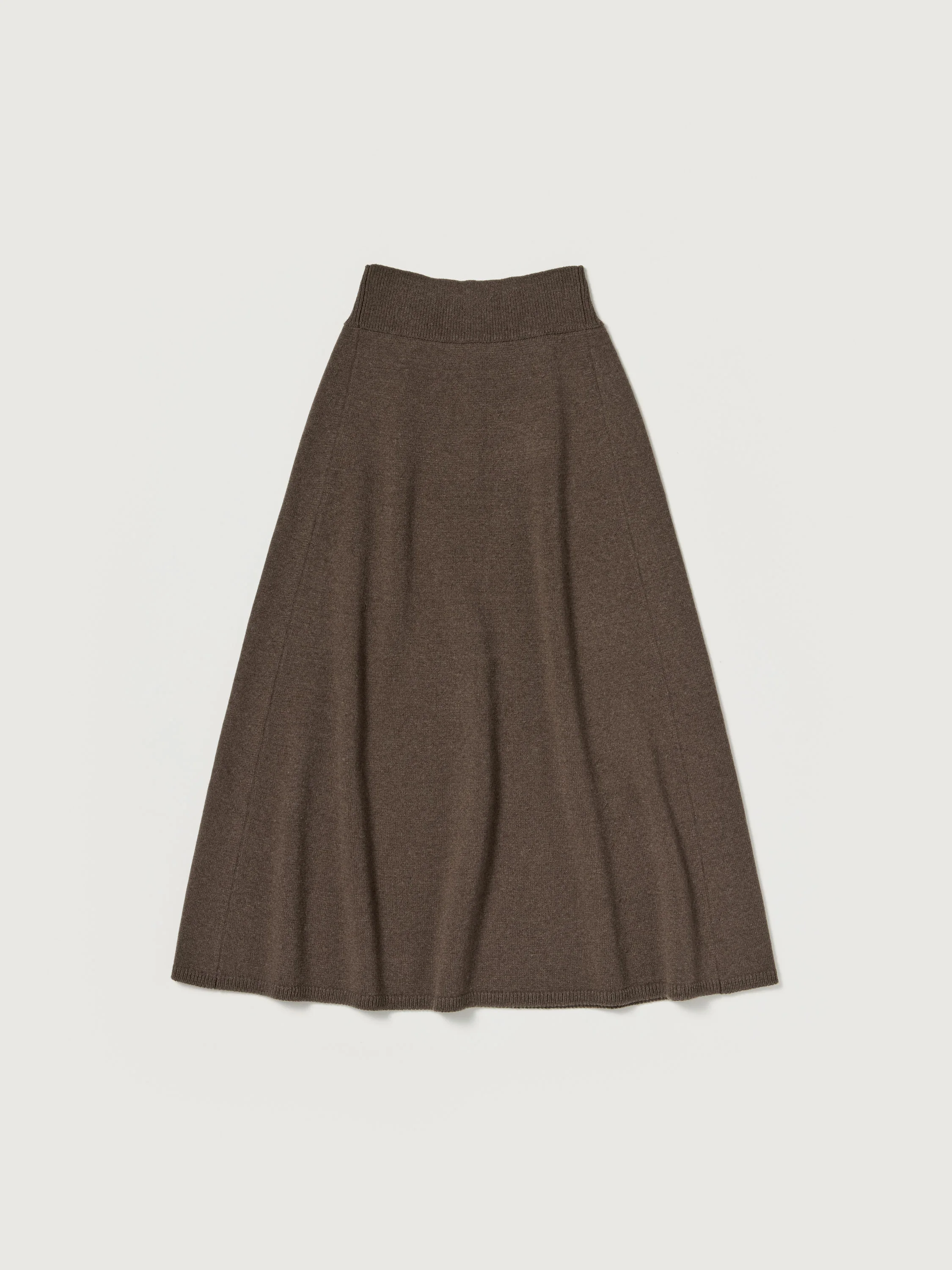 SUPER FINE WOOL KNIT SKIRT - 1