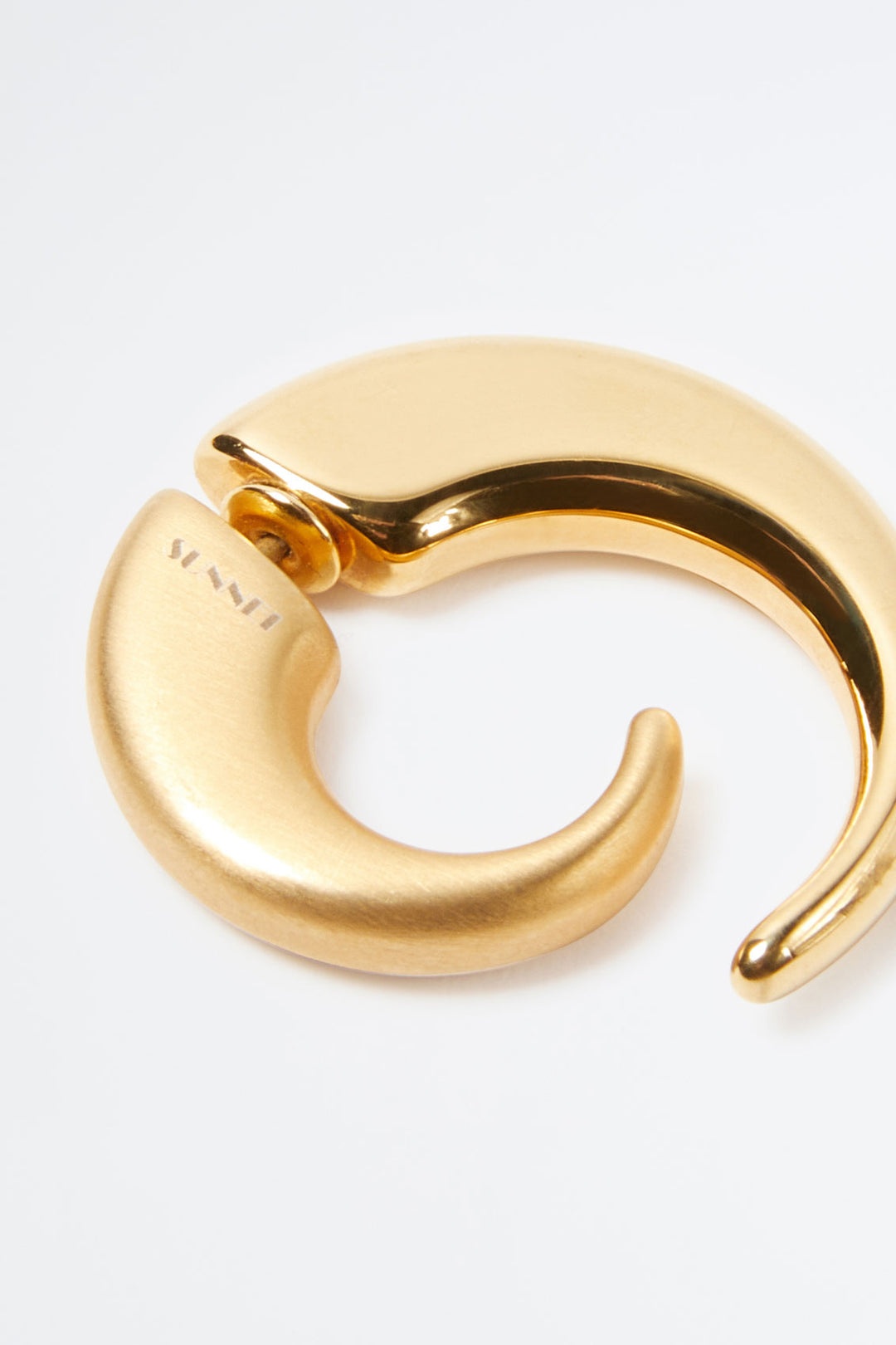 GOLD SMALL SPIRAL EARRINGS - 2